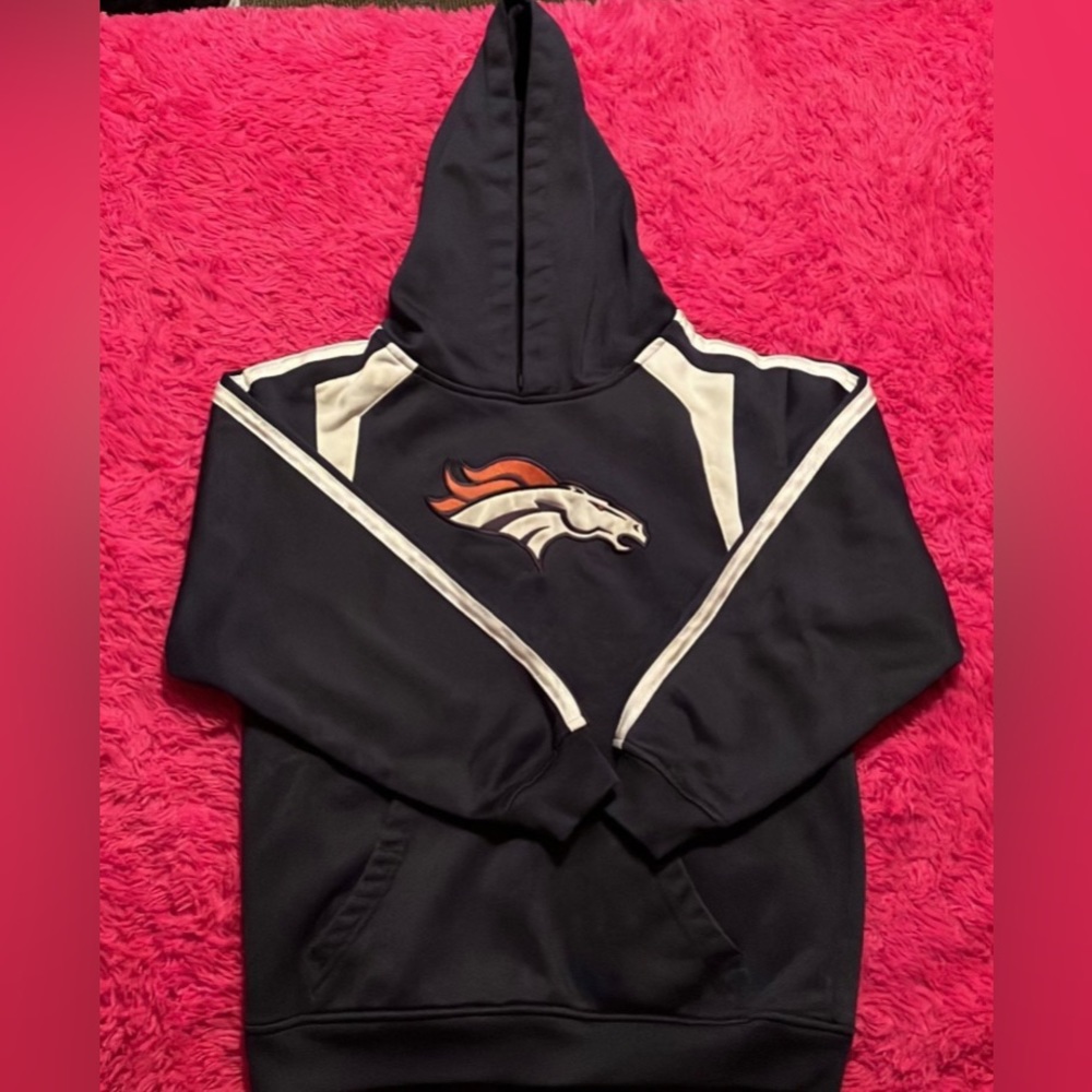 Denver Broncos NFL Hoodie Youth Size Large 10/12
